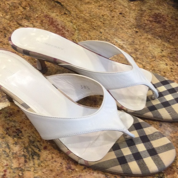 Burberry Kitten Mules - Picture 1 of 5
